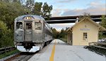 CVSR M-3 passes the station on its way back south.